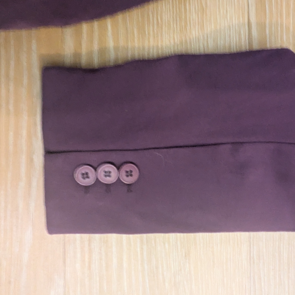 New York & Company Deep Purple Blazer - Picture 12 of 13